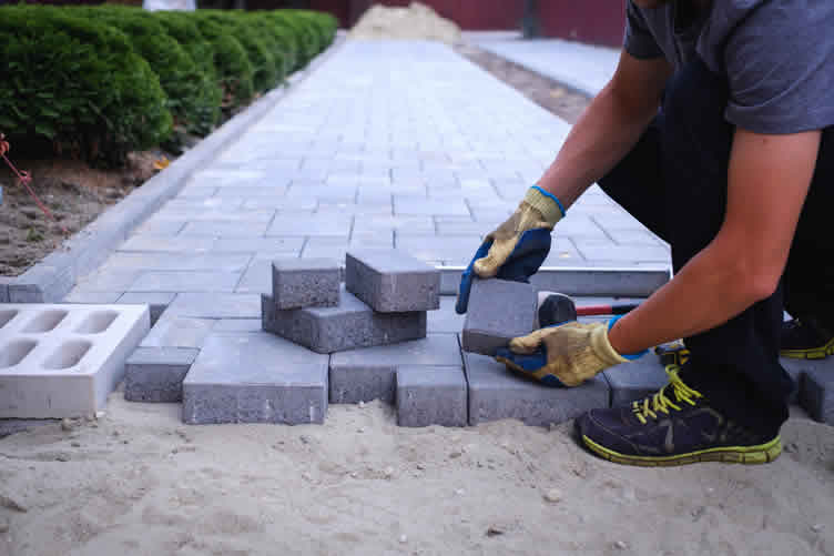 beautiful hardscaping