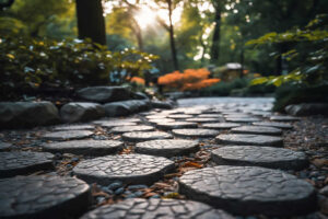 beautiful hardscaping