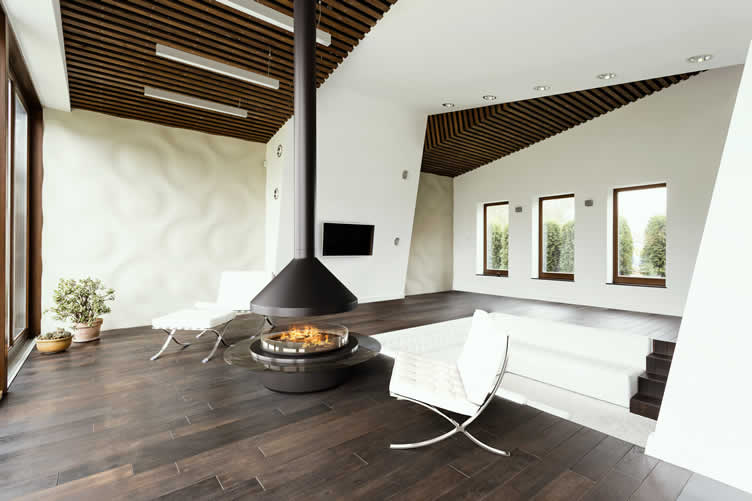 360 degree fireplaces
