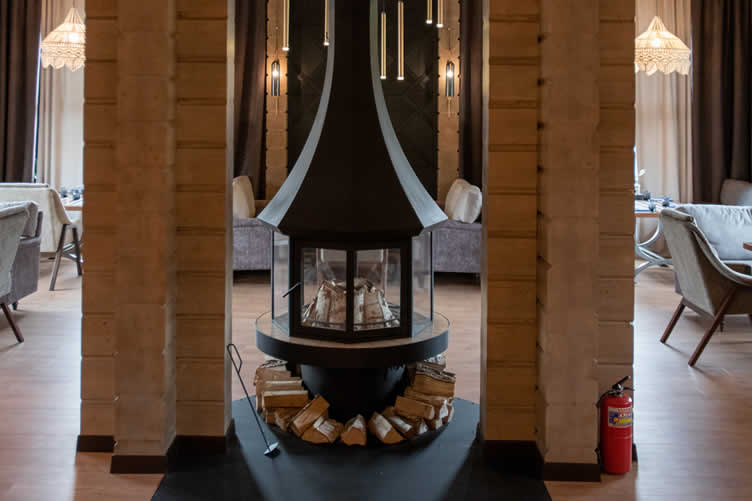 360 degree fireplaces