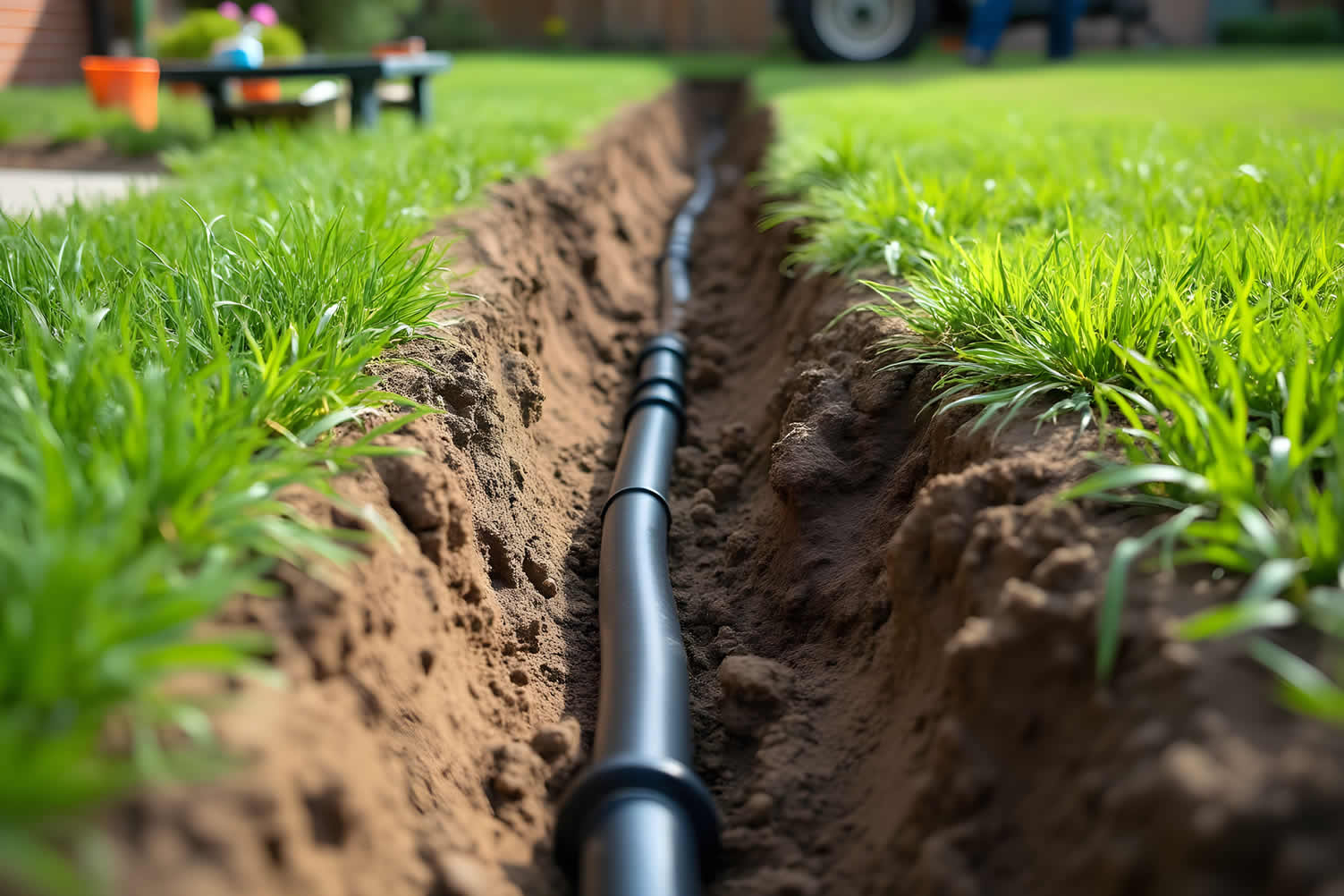 underground sprinkler system