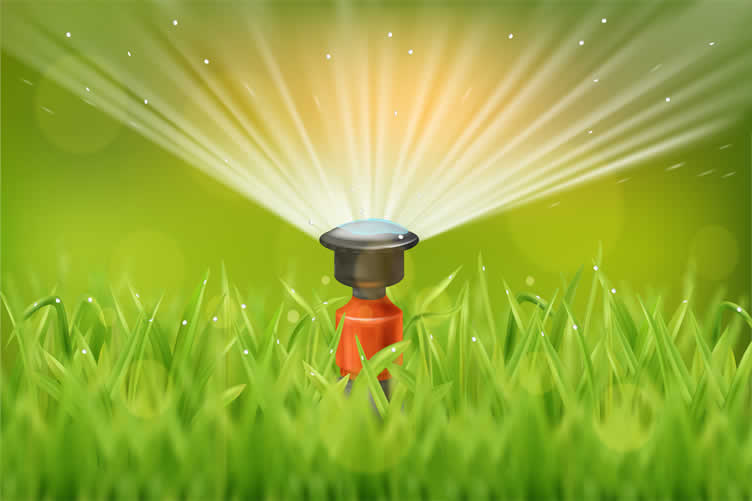 underground sprinkler system