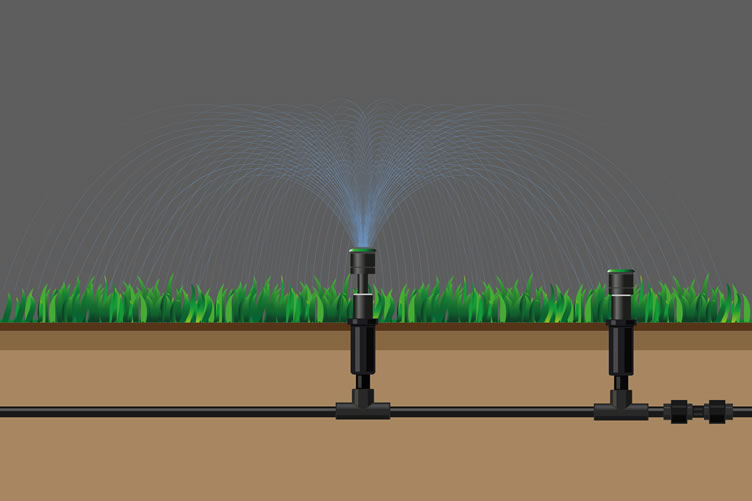 underground sprinkler system