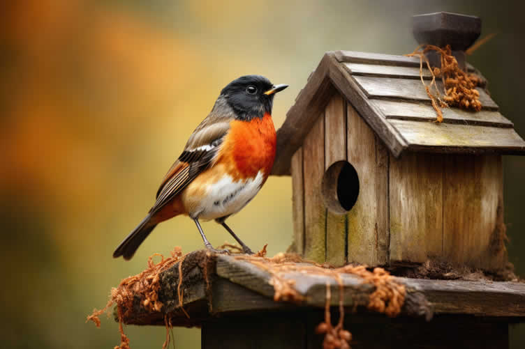 creating a bird paradise