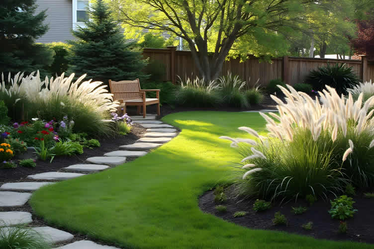 ornamental grasses in landscape design