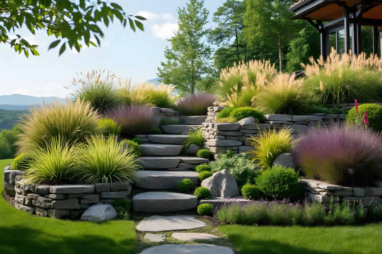 ornamental grasses in landscape design