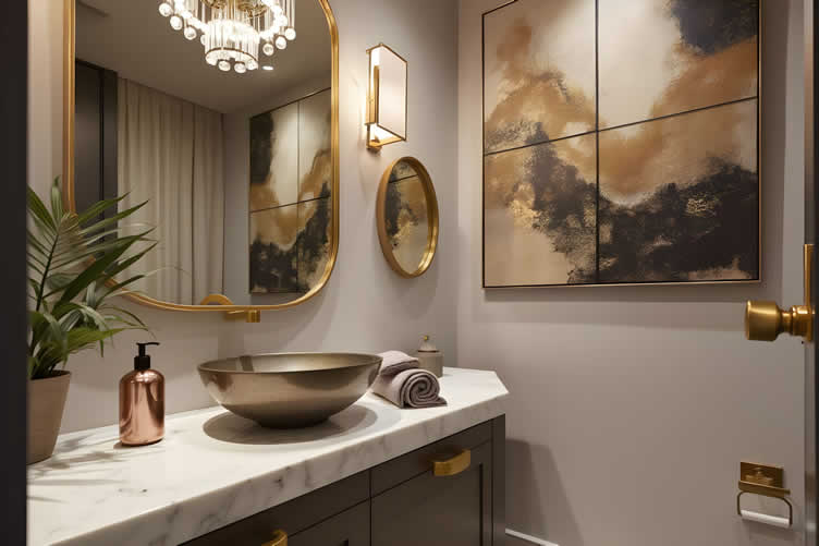 powder room design ideas