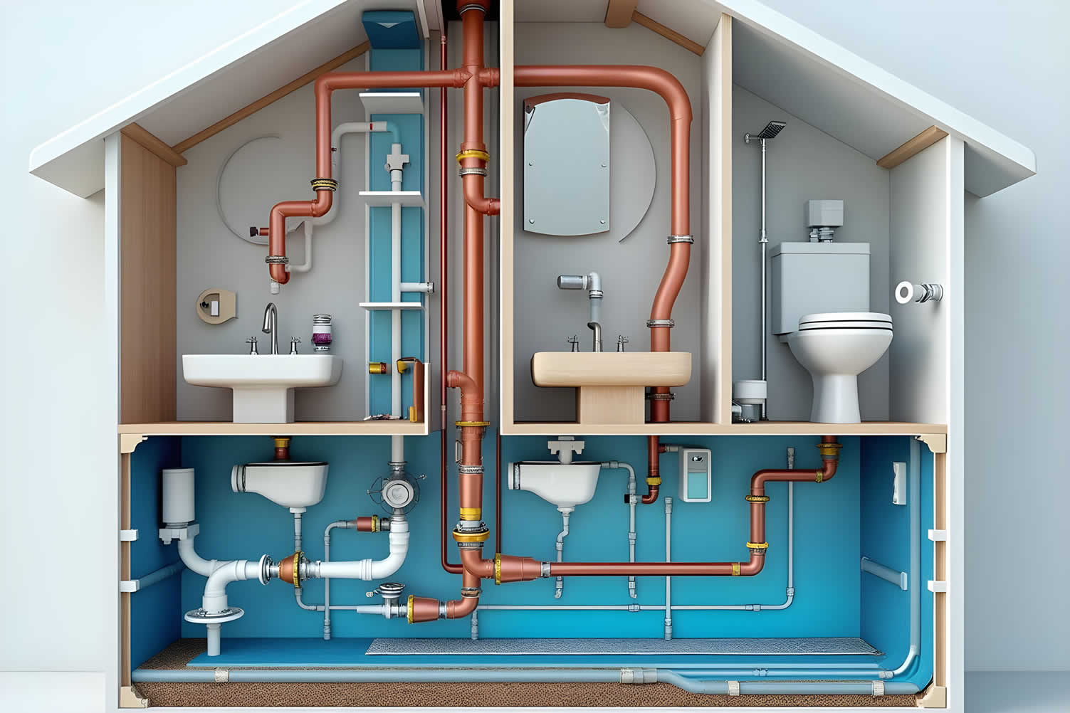 how home plumbing works
