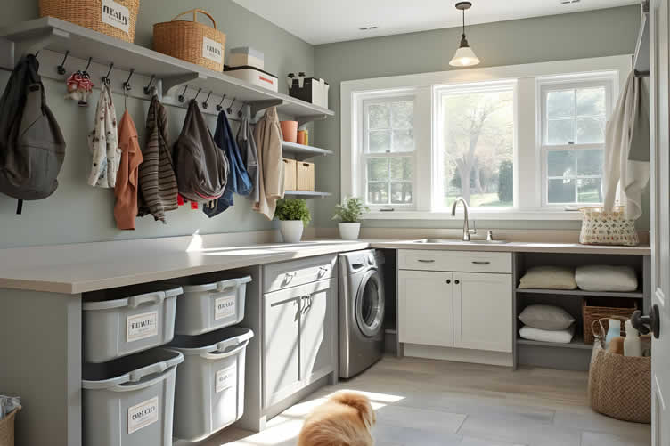 home utility room