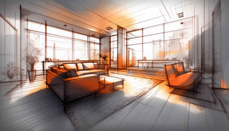 living room conversation design