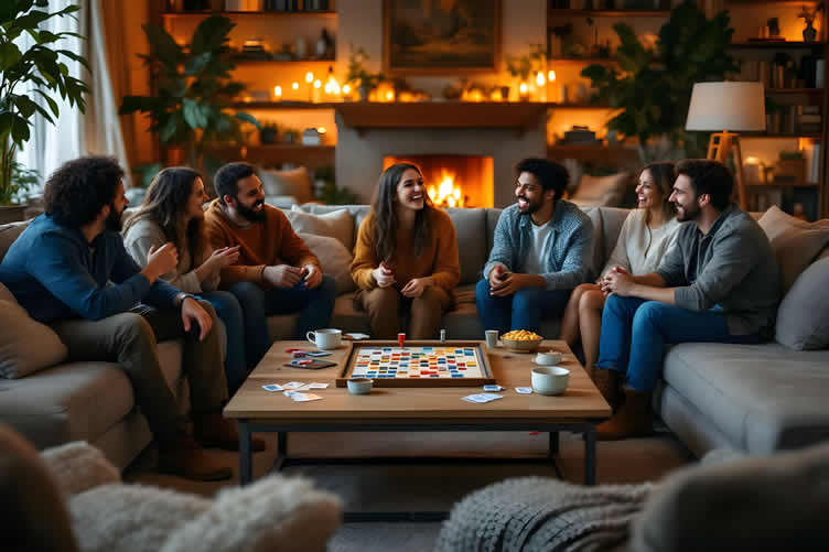 living room conversation design