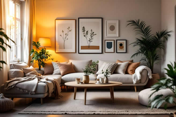living room conversation design
