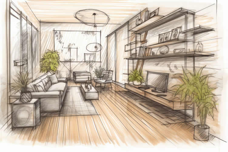living room conversation design