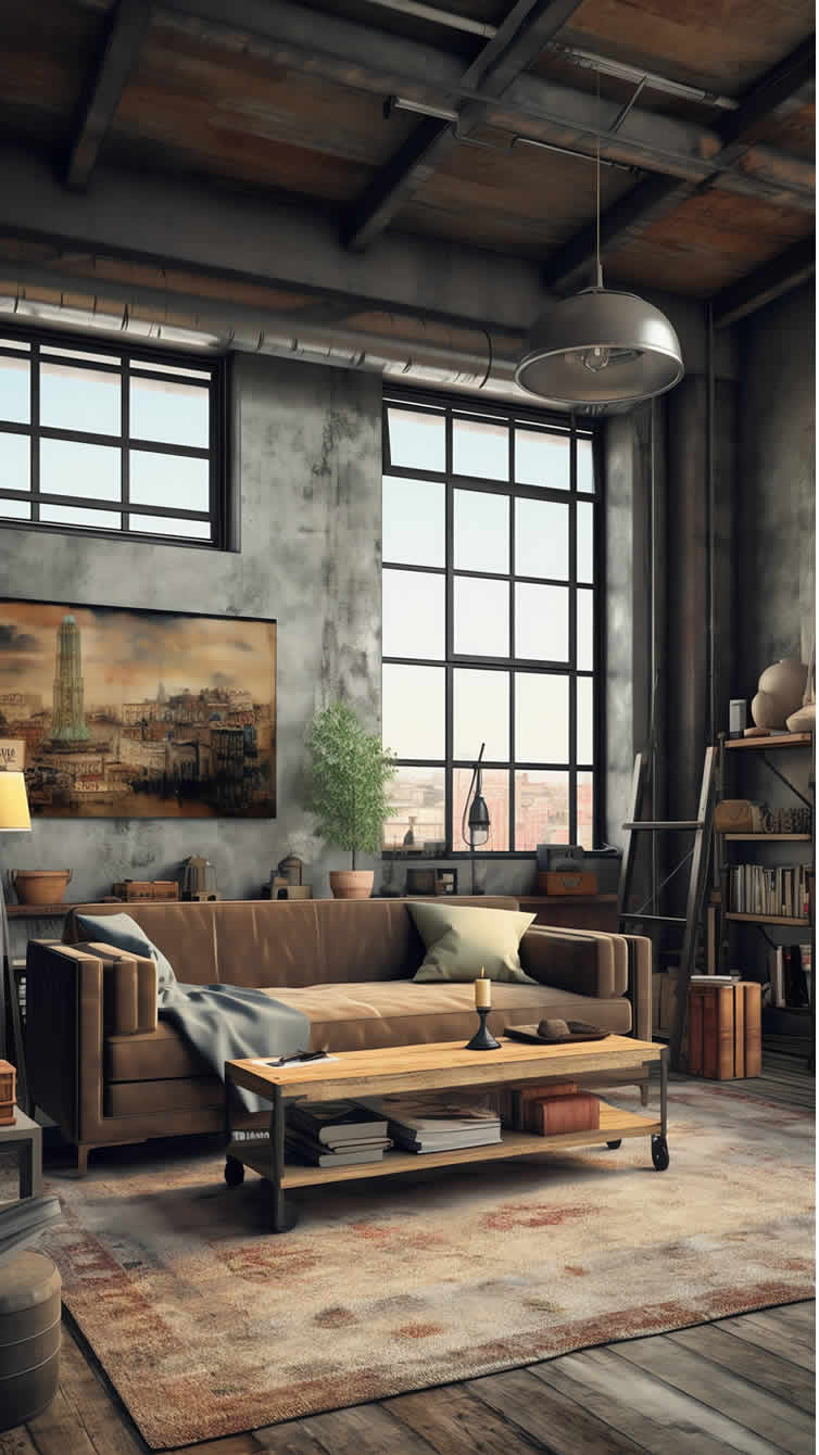 industrial home style