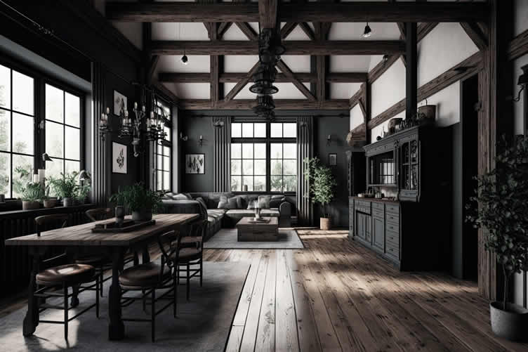 industrial home style