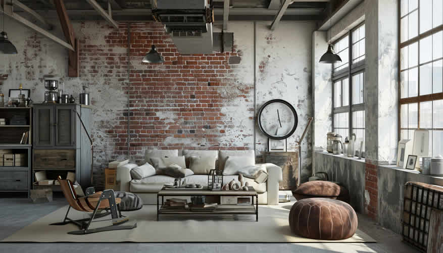 industrial home style