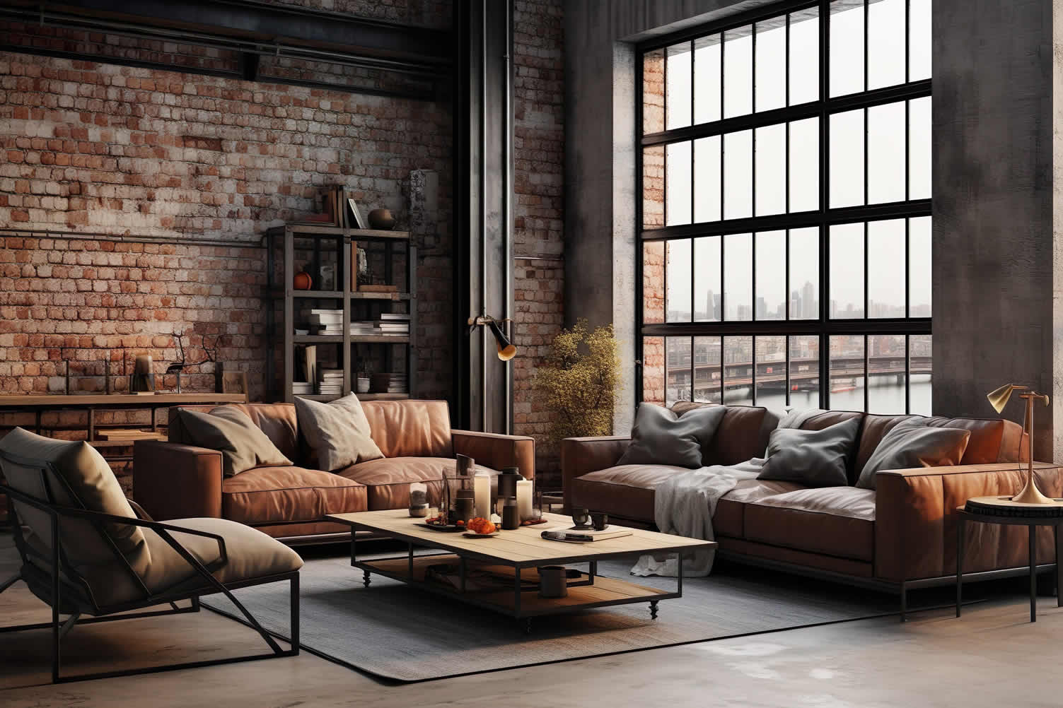 industrial home style