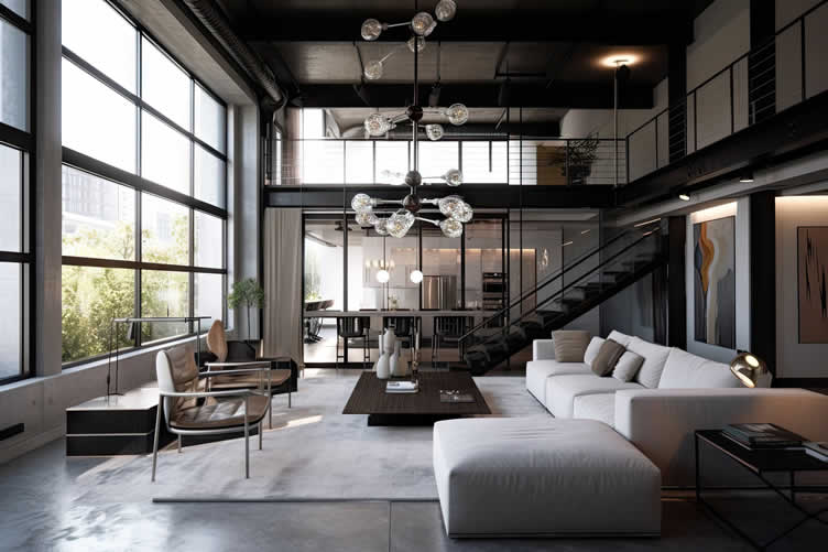 industrial home style