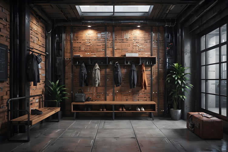 industrial home style