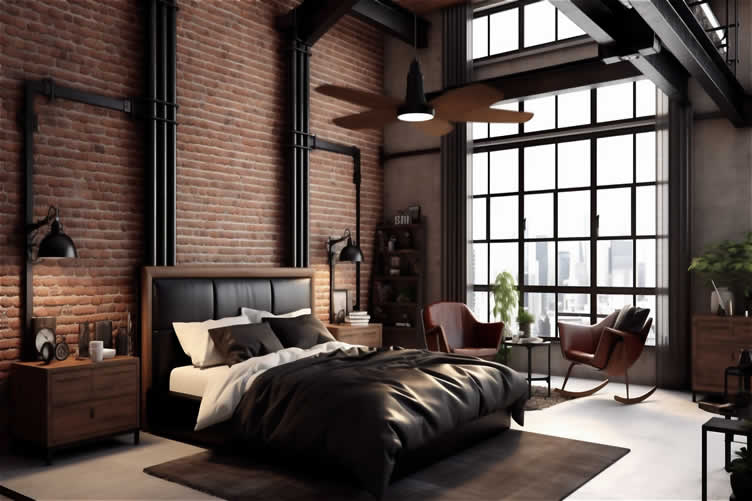 industrial home style