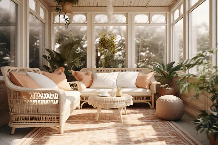 deck to all-season room