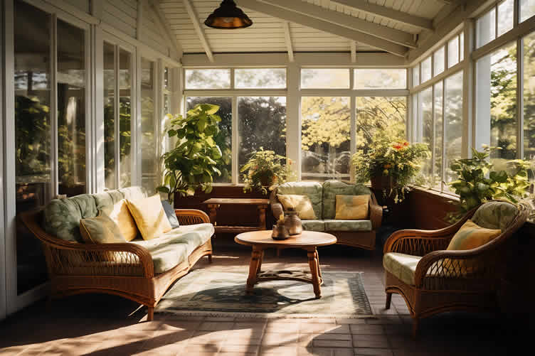 deck to all-season room