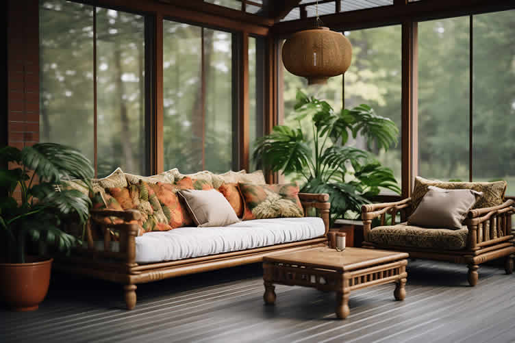deck to all-season room