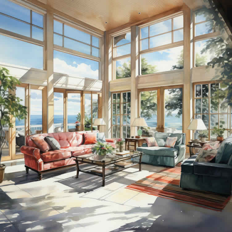 deck to all-season room