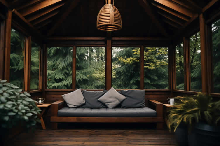 deck to all-season room