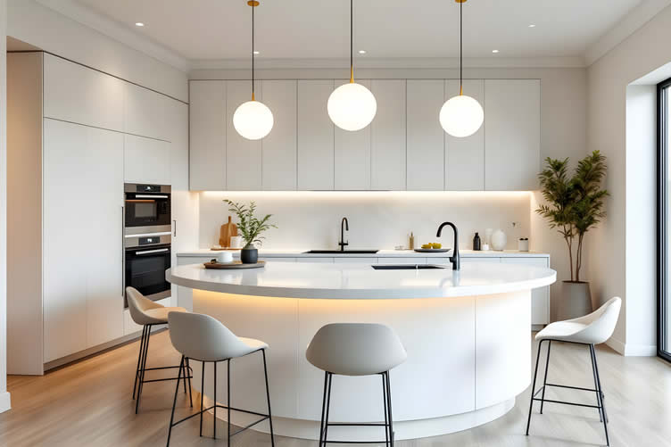 types of kitchen islands
