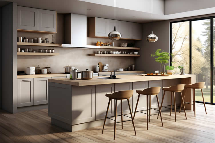 types of kitchen islands