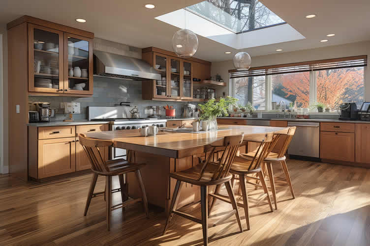 types of kitchen islands