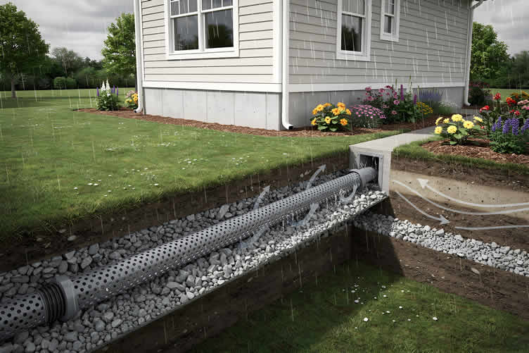 home drainage system