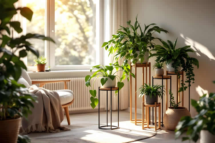 indoor plant stands