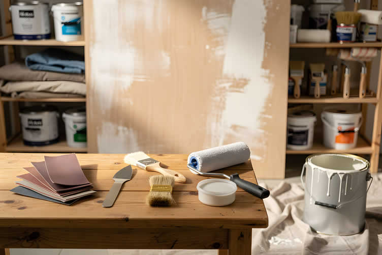 tools for DIY interior painting