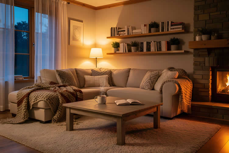 how to make your home cozy
