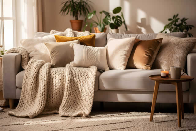 how to make your home cozy