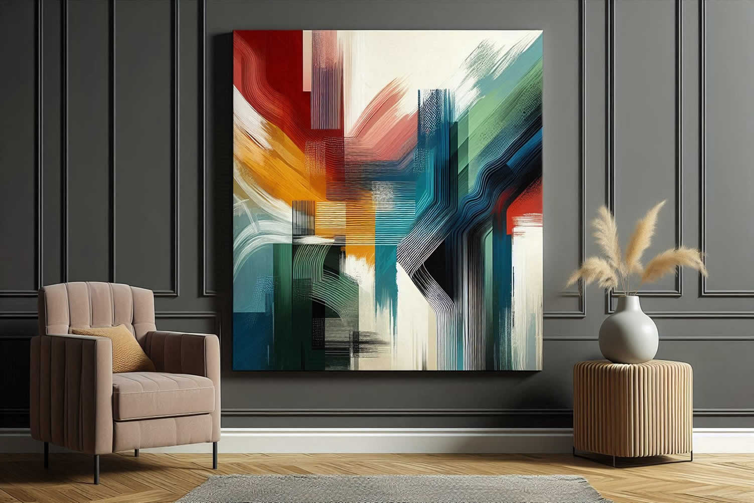 abstract wall art