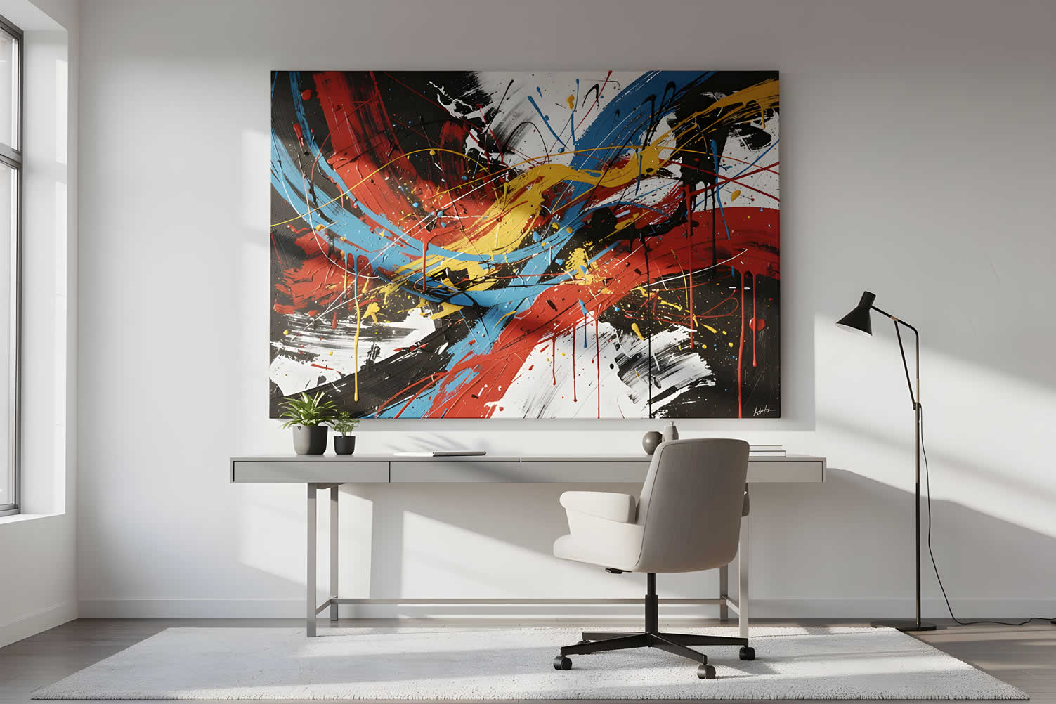 abstract wall art