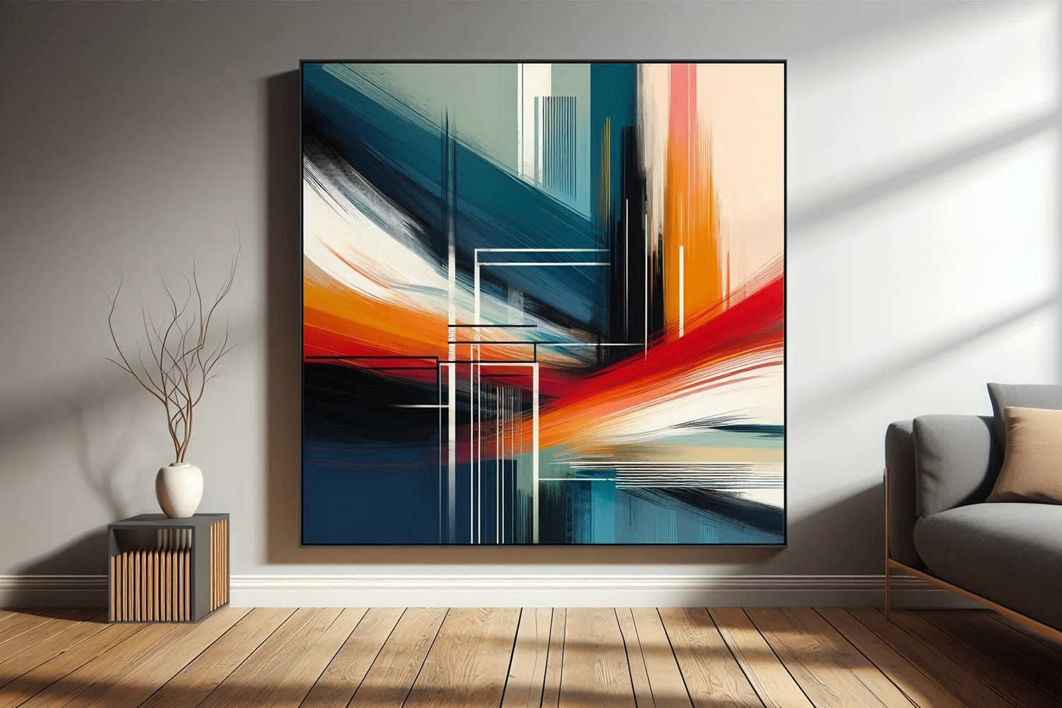 abstract wall art