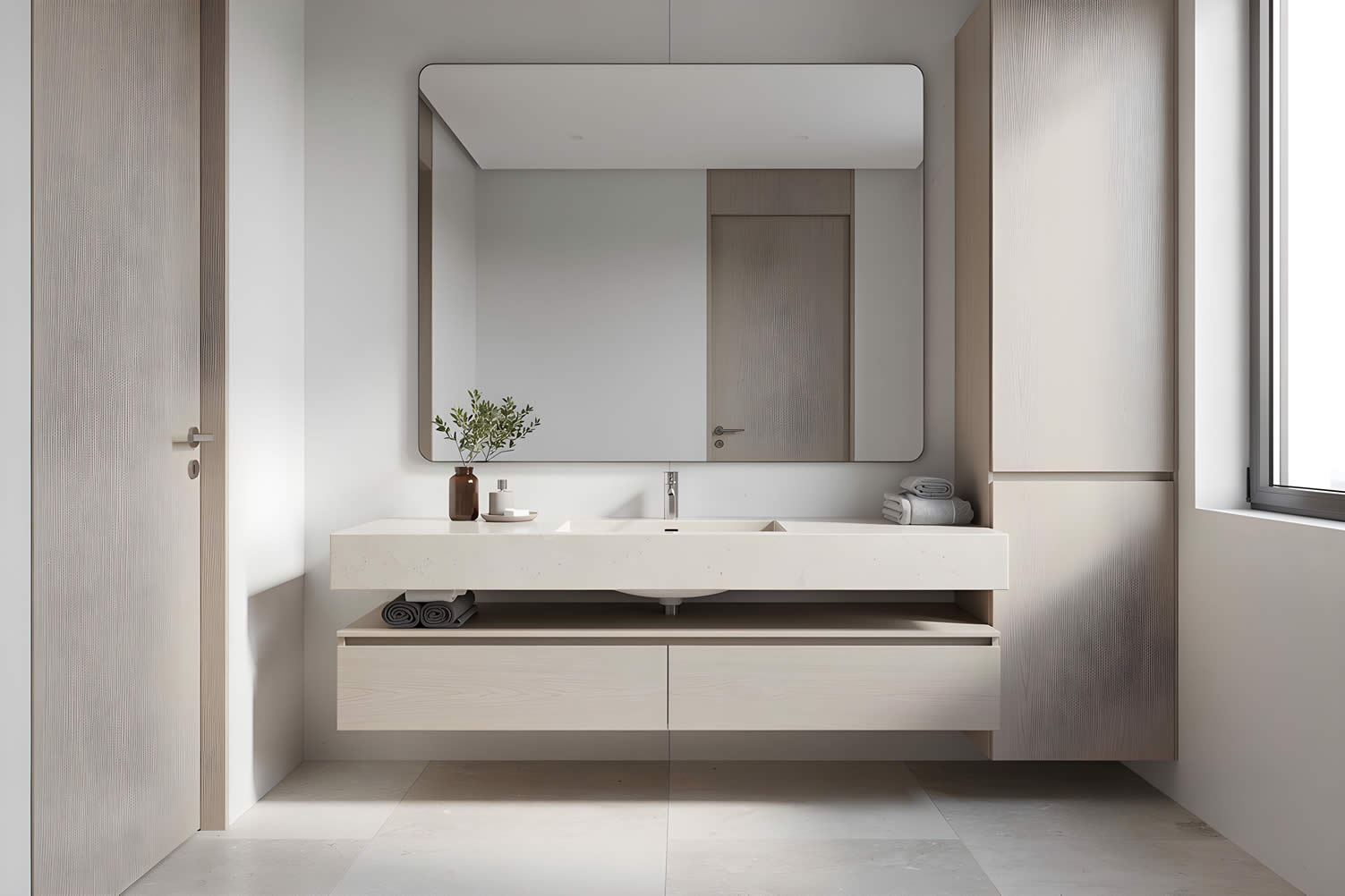 bathroom mirror types
