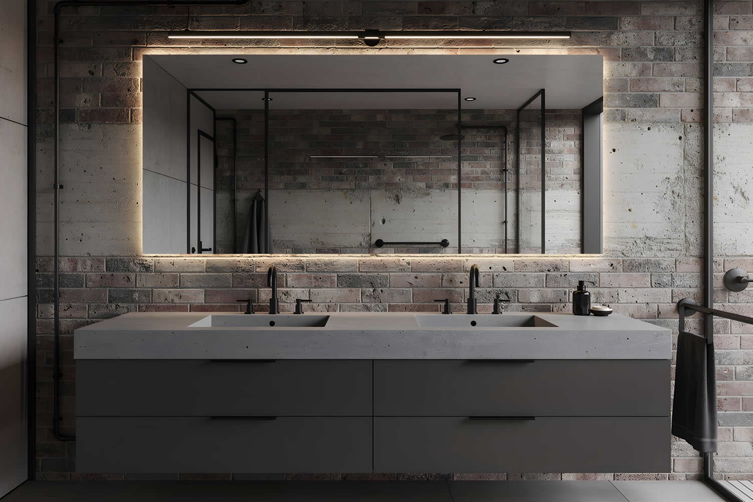 bathroom mirror types