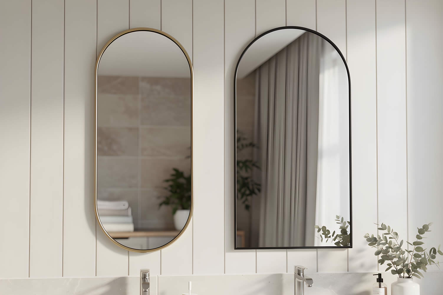 bathroom mirror types