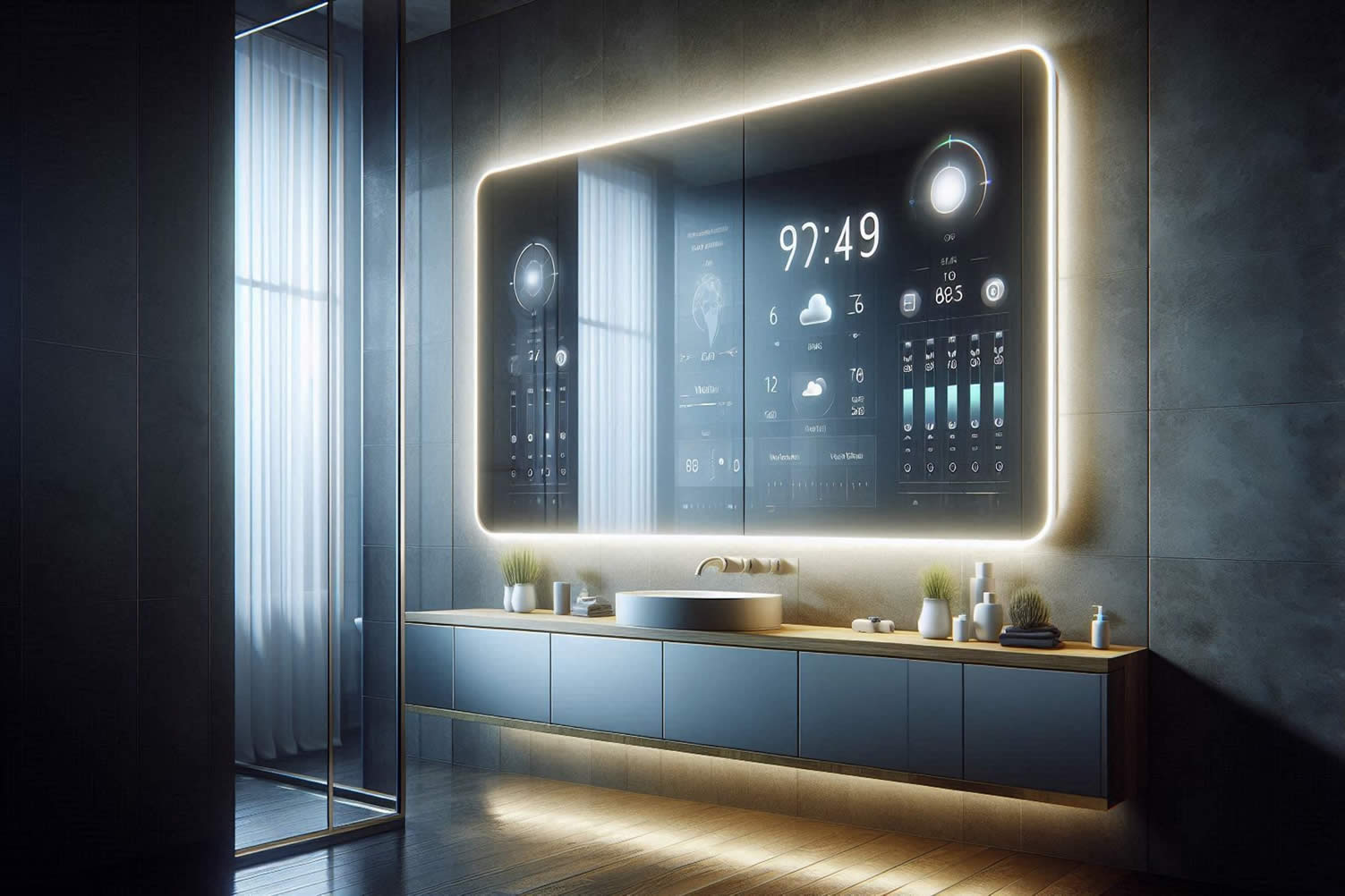 bathroom mirror types