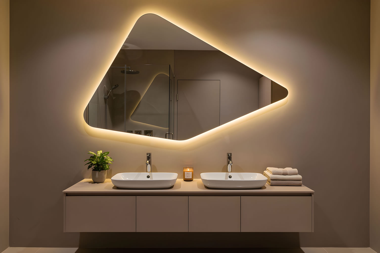 bathroom mirror types