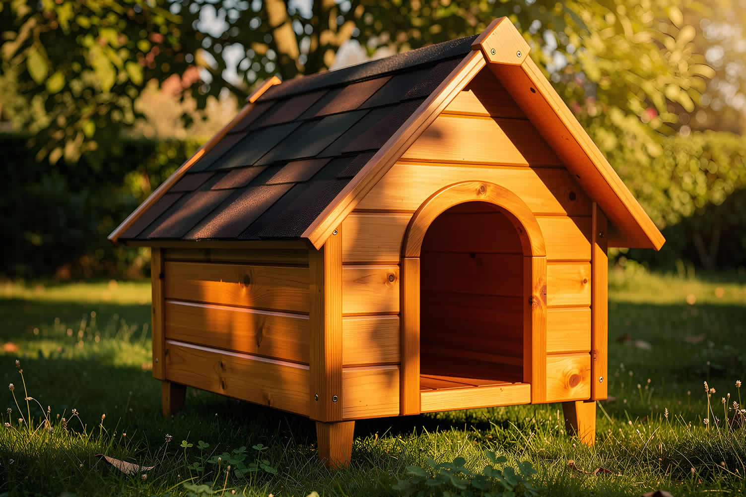 outdoor dog house