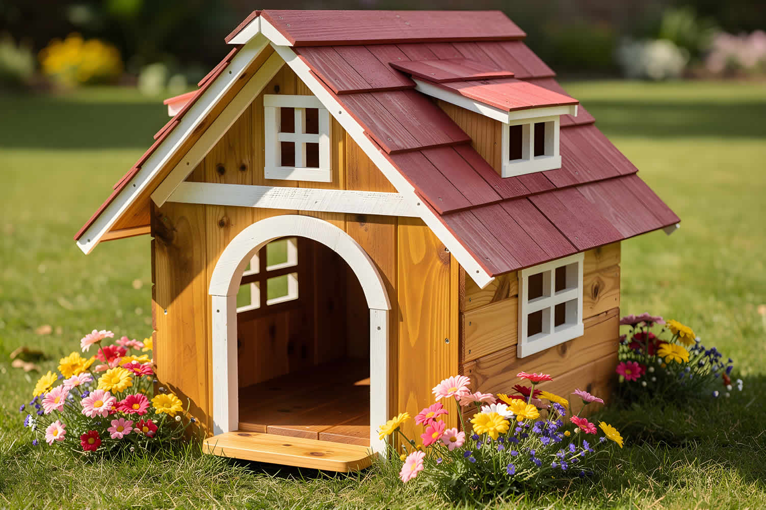 outdoor dog house