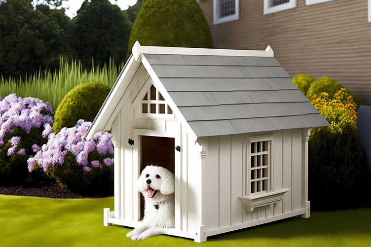 outdoor dog house