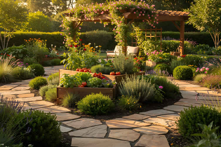 beautiful edible landscape