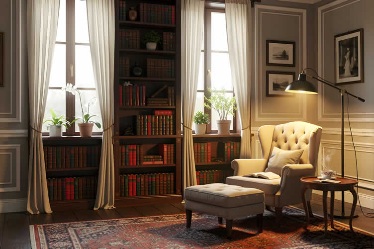 home library design
